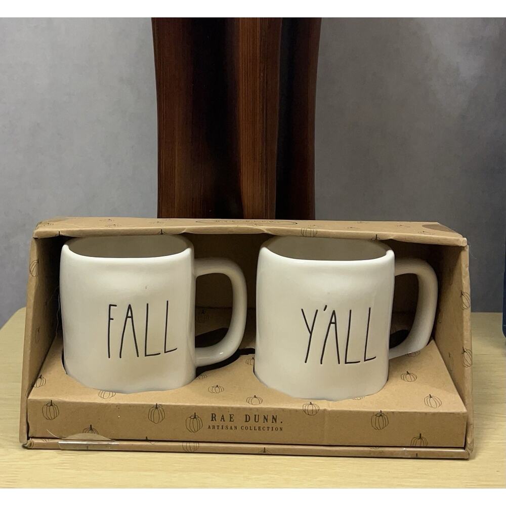 Rae Dunn Artisan Collection by Magenta FALL / YÁLL Tea Coffee Soup Mug